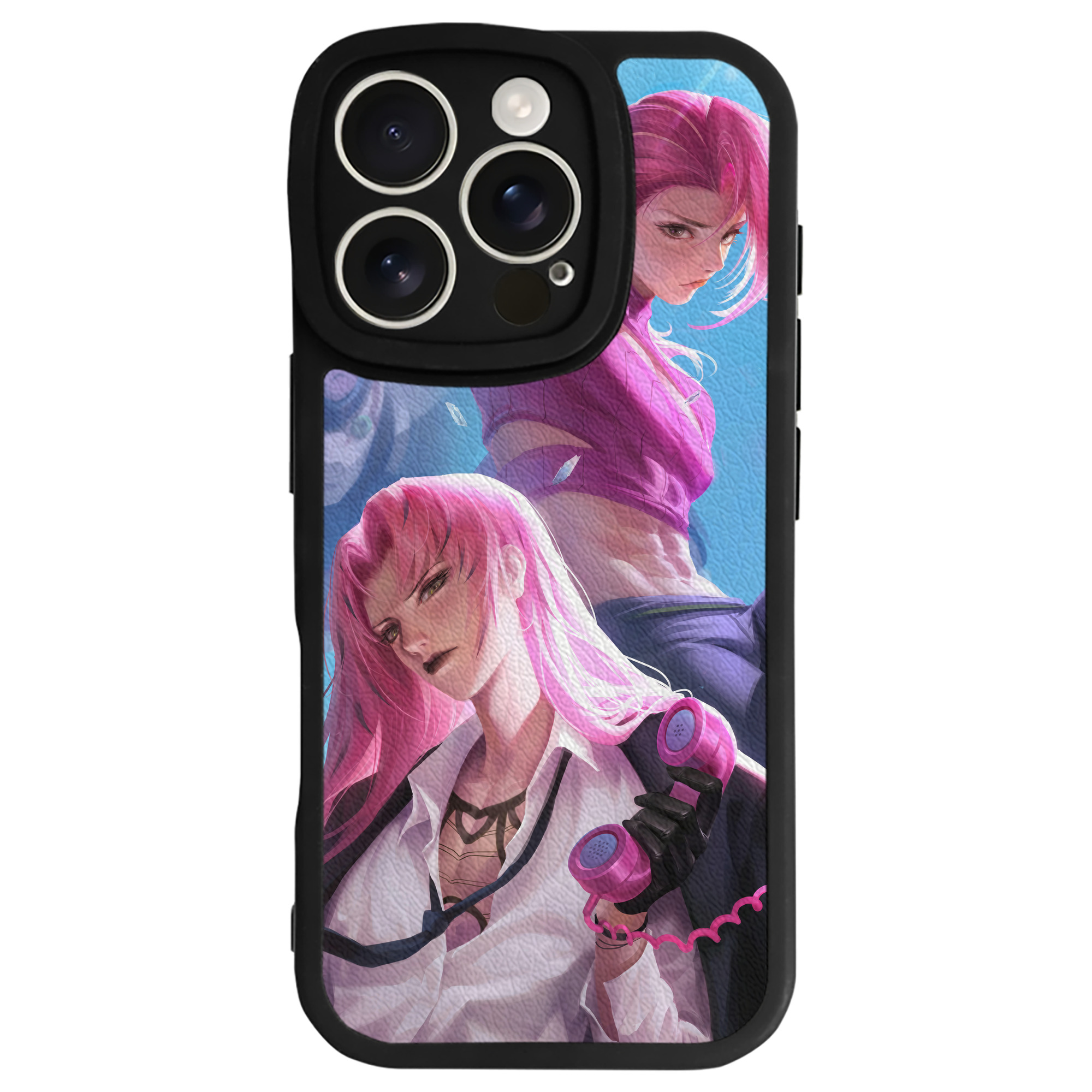 （画像用） ジョジョの奇妙な冒険 JoJo's Bizarre Adventure 【iPhone 16シリーズ対応】シリコンスマホケース（レザー調） 材質：シリコン